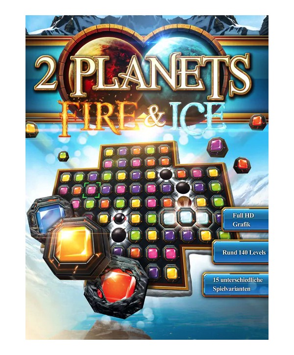 2 Planets Fire and Ice Steam Key GLOBAL